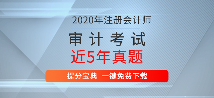 重磅出击!注册会计师考试《审计》历年真题新鲜出炉! 重磅出击!注册会计师考试《审计》历年真题新鲜出炉!