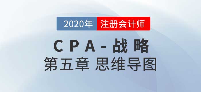 2020年注会《战略》第五章思维导图及自测习题 2020年注会《战略》第五章思维导图及自测习题