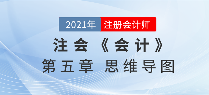 2021年CPA《会计》第五章思维导图 2021年CPA《会计》第五章思维导图