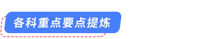 各科重点要点提炼
