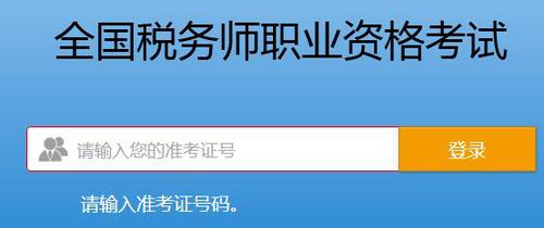 税务师报名