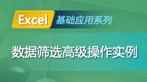Excel基础应用——数据筛选高级操作实例