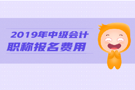 2019年河北保定中级会计职称报名缴费时间期限