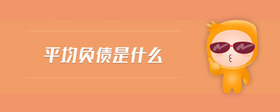 平均负债是什么