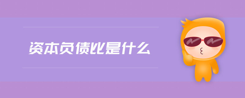 资本负债比是什么