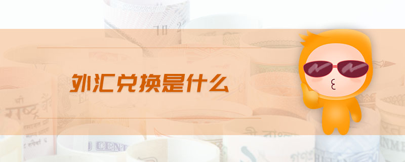外汇兑换是什么 外汇兑换是什么