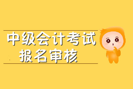 中级会计师报名审核有几种方式？