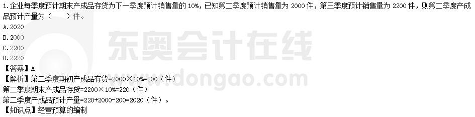 财管考试题
