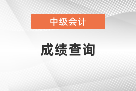 辽宁省葫芦岛中级会计师成绩查询入口官网