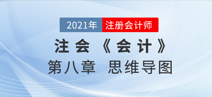 2021年CPA《会计》第八章思维导图 2021年CPA《会计》第八章思维导图