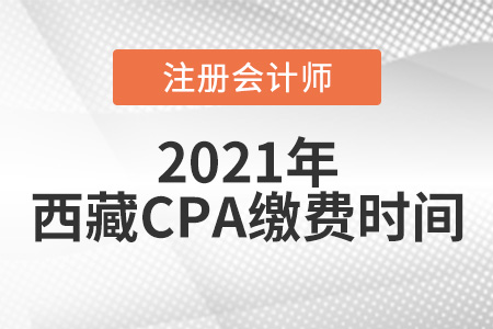 西藏自治区山南CPA报名缴费时间2021年6月15日开始
