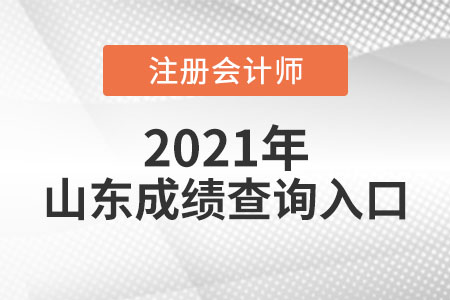 2021年山东省淄博cpa考试成绩查询入口开通了吗