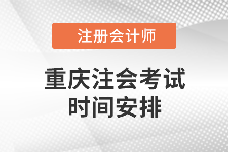 重庆市渝中区注会考试时间安排