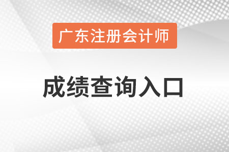广东省河源cpa成绩查询入口官网在哪里？