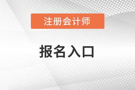 2022年福建省泉州cpa报名入口在哪里？