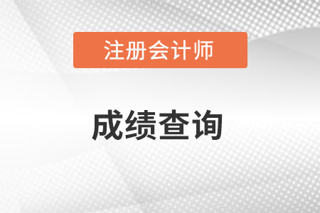注会成绩查询入口是什么？
