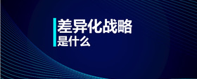 差异化战略是什么