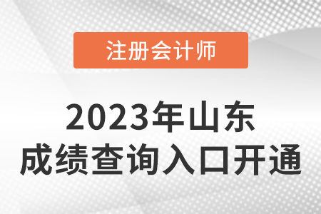 山东省德州2022年注册会计师成绩查询开始啦！速来查分！