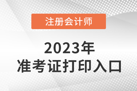 注册会计师考试准考证是必备的吗？