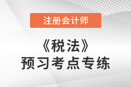 无形资产的税务处理_cpa税法预习考点专练