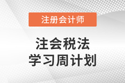 速看！2023年注会税法基础阶段学习计划来袭！