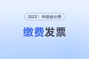 中级会计考试缴费发票怎么打印？在哪打印？