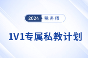 定制备考：2024年税务师1V1专属私教计划