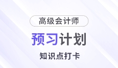 提前学！2025年高级会计师《高级会计实务》预习计划