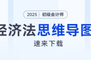 2025年初级会计《经济法基础》第六章思维导图