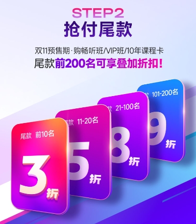 双十一活动第二步 双十一活动第二步