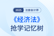 第十二章涉外经济法律制度_25年注册会计师经济法抢学记忆树