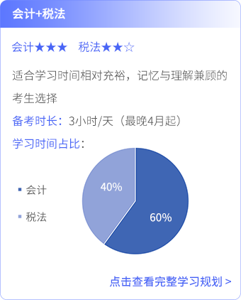 会计+税法