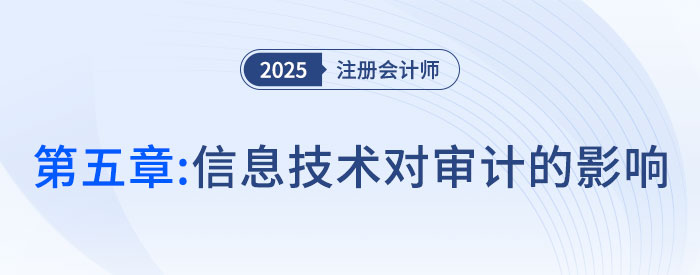 第五章信息技术对审计的影响_2025年注会审计习题随章演练 第五章信息技术对审计的影响_2025年注会审计习题随章演练