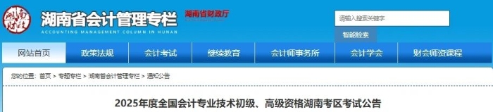 初级会计职称