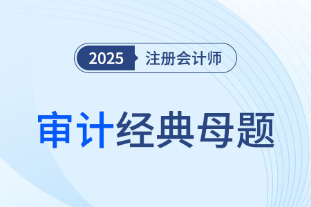 实际执行的重要性_2025年注会审计经典母题