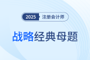风险管理策略_25年注会战略经典母题