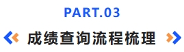 成绩查询流程梳理