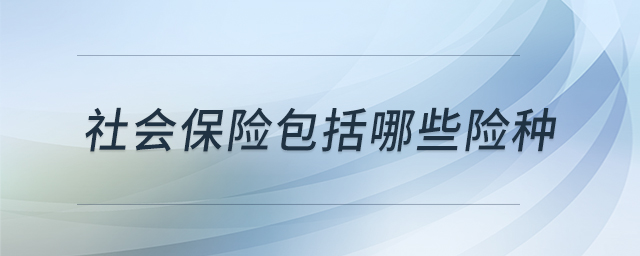 社会保险包括哪些险种