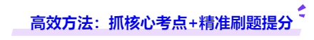 中级会计高效方法:抓核心考点+精准刷题提分 中级会计高效方法:抓核心考点+精准刷题提分